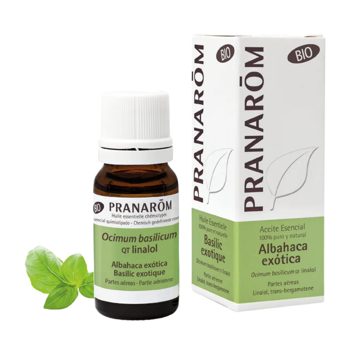 Aceite esencial de Albahaca Exotica BIO 10 ml – Pranarom