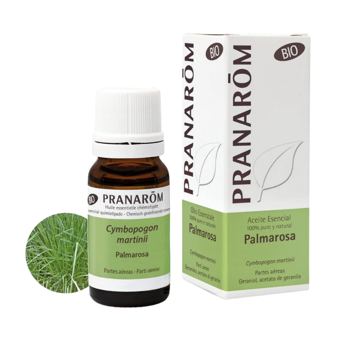 Aceite Esencial de Palmarosa BIO 10 ml – Pranarom