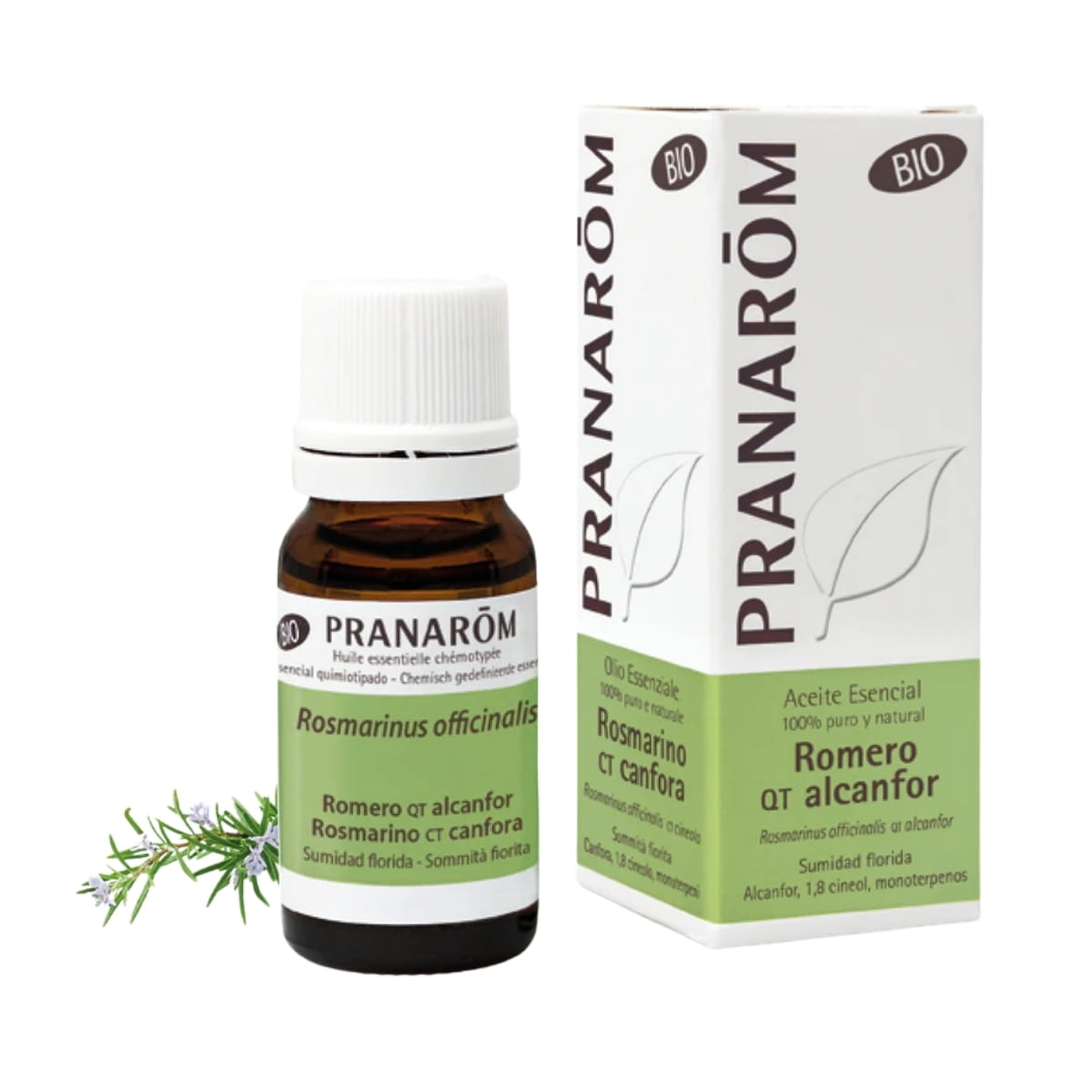 Aceite Esencial de Romero Alcanfor BIO 10 ml – Pranarom