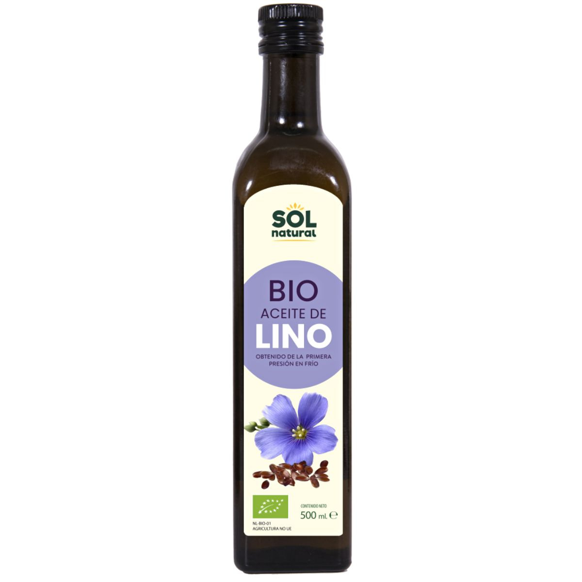 Aceite de Lino 500 mL BIO  Cero Residuo Tienda Online