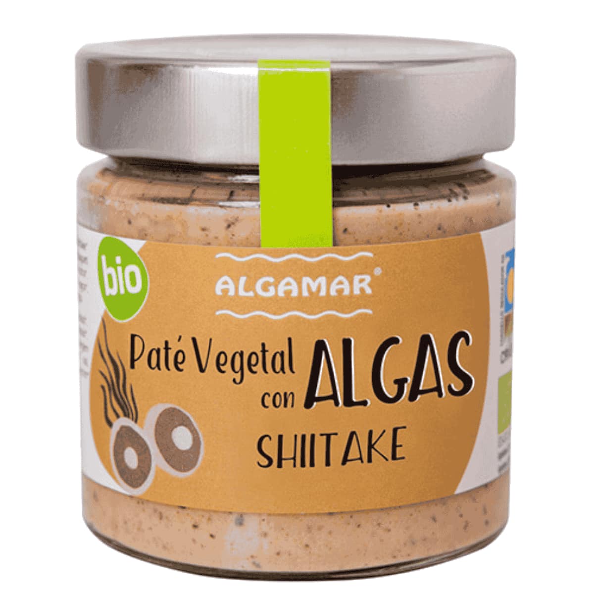 PATE DE ALGAS CON SHIITAKE 180gr. BIO