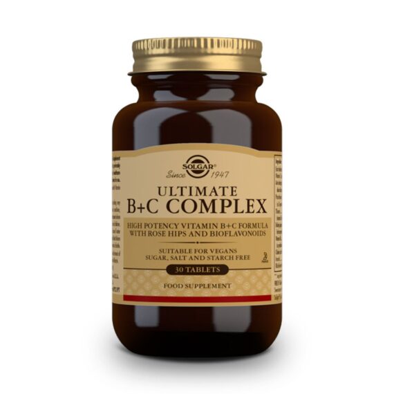 Ultimate B+C Complex - 30 Comprimidos