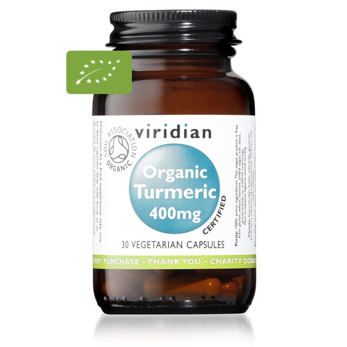 Cúrcuma 400 mg – 30 Cápsulas Veganas BIO